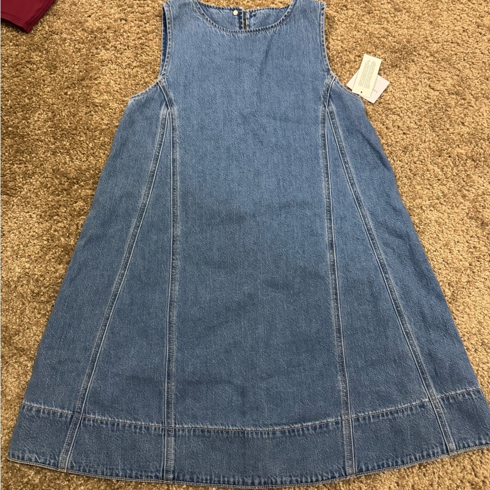 American Eagle Outfitters Blue Denim Mini Dress